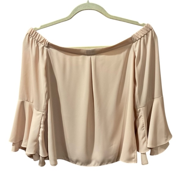 NWT Amanda Uprichards Arabelle Off-The-Shoulder Blouse 
Size: P/XS (Not Petite) - Picture 6 of 7